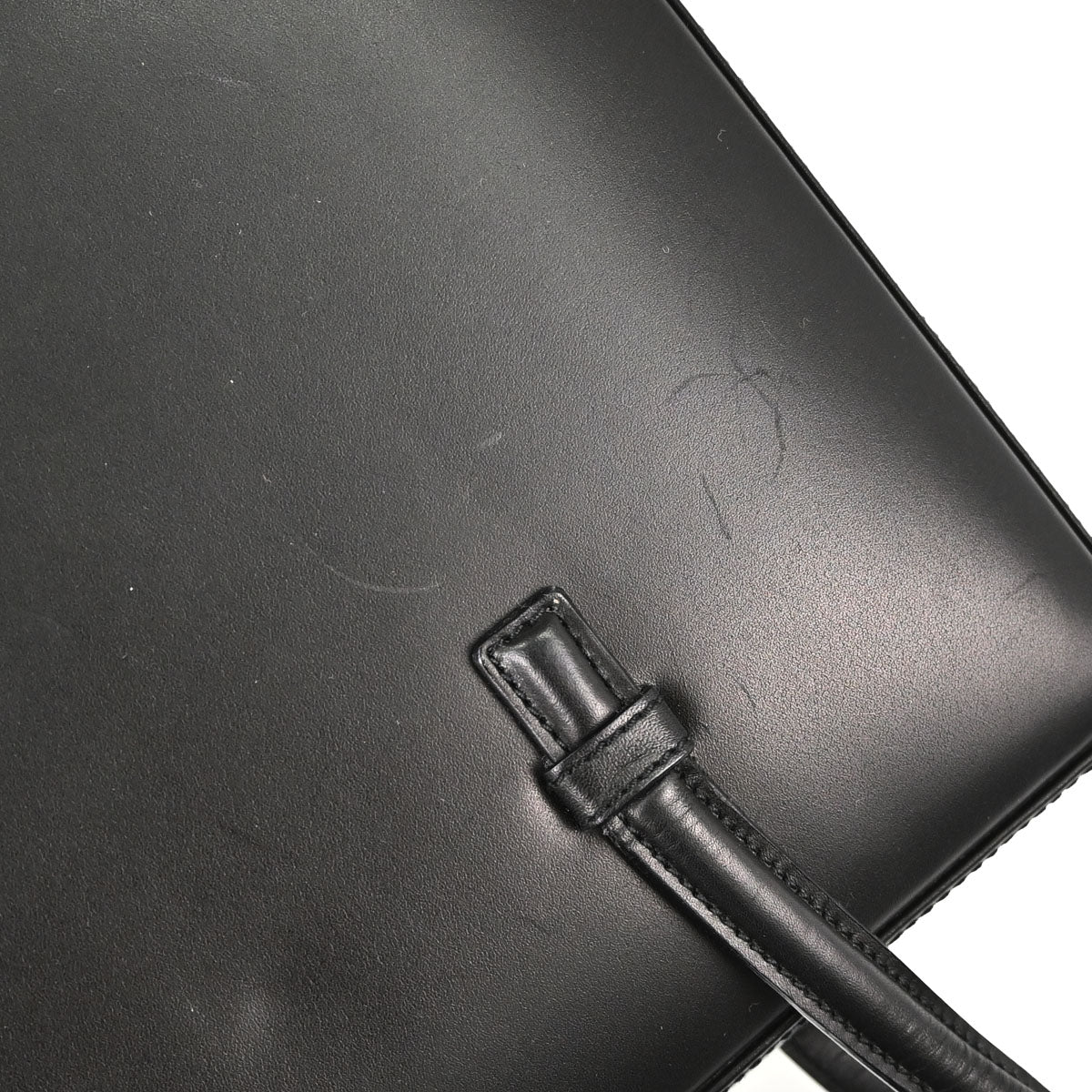 Loewe Black Leather Tote Square Handbag