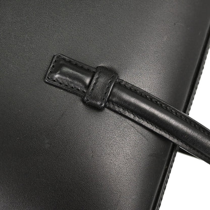 Loewe Black Leather Tote Square Handbag