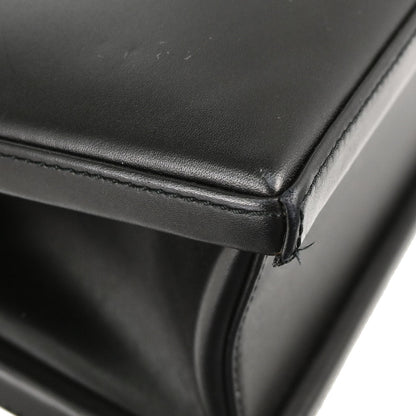 Loewe Black Leather Tote Square Handbag