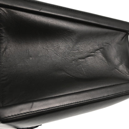 Loewe Black Leather Tote Square Handbag