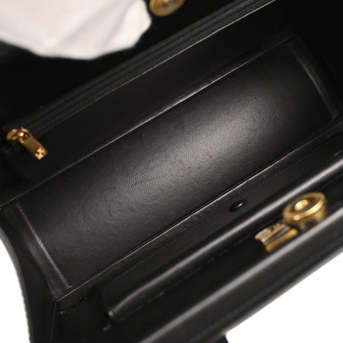 Loewe Black Leather Tote Square Handbag