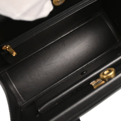Loewe Black Leather Tote Square Handbag