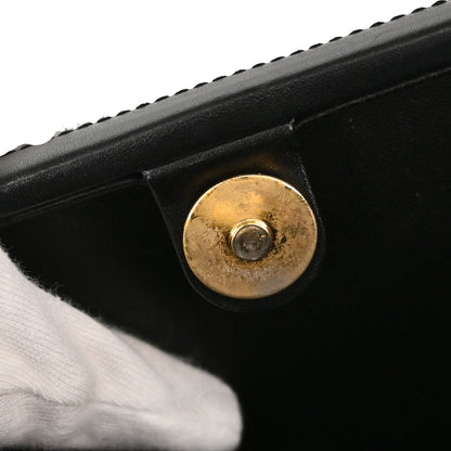 Loewe Black Leather Tote Square Handbag