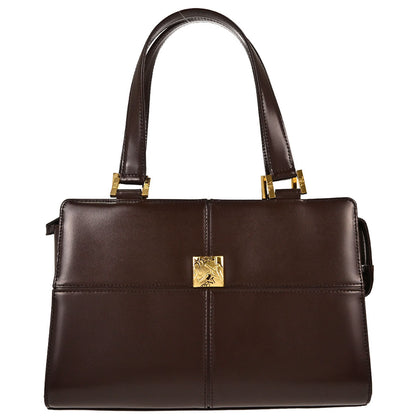 Yves Saint Laurent Brown Leather Tote Handbag