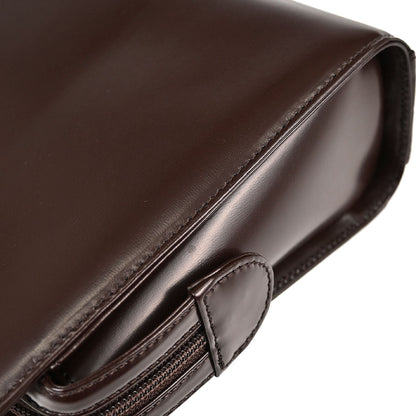 Yves Saint Laurent Brown Leather Tote Handbag