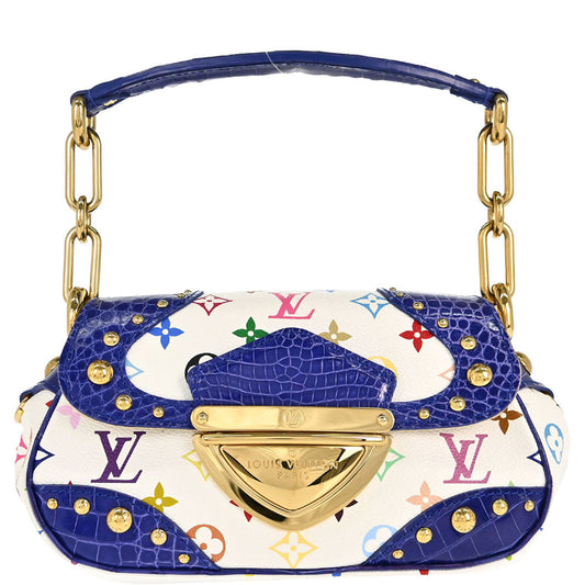 Louis Vuitton * Crocodile Monogram Multicolor Marilyn Handbag