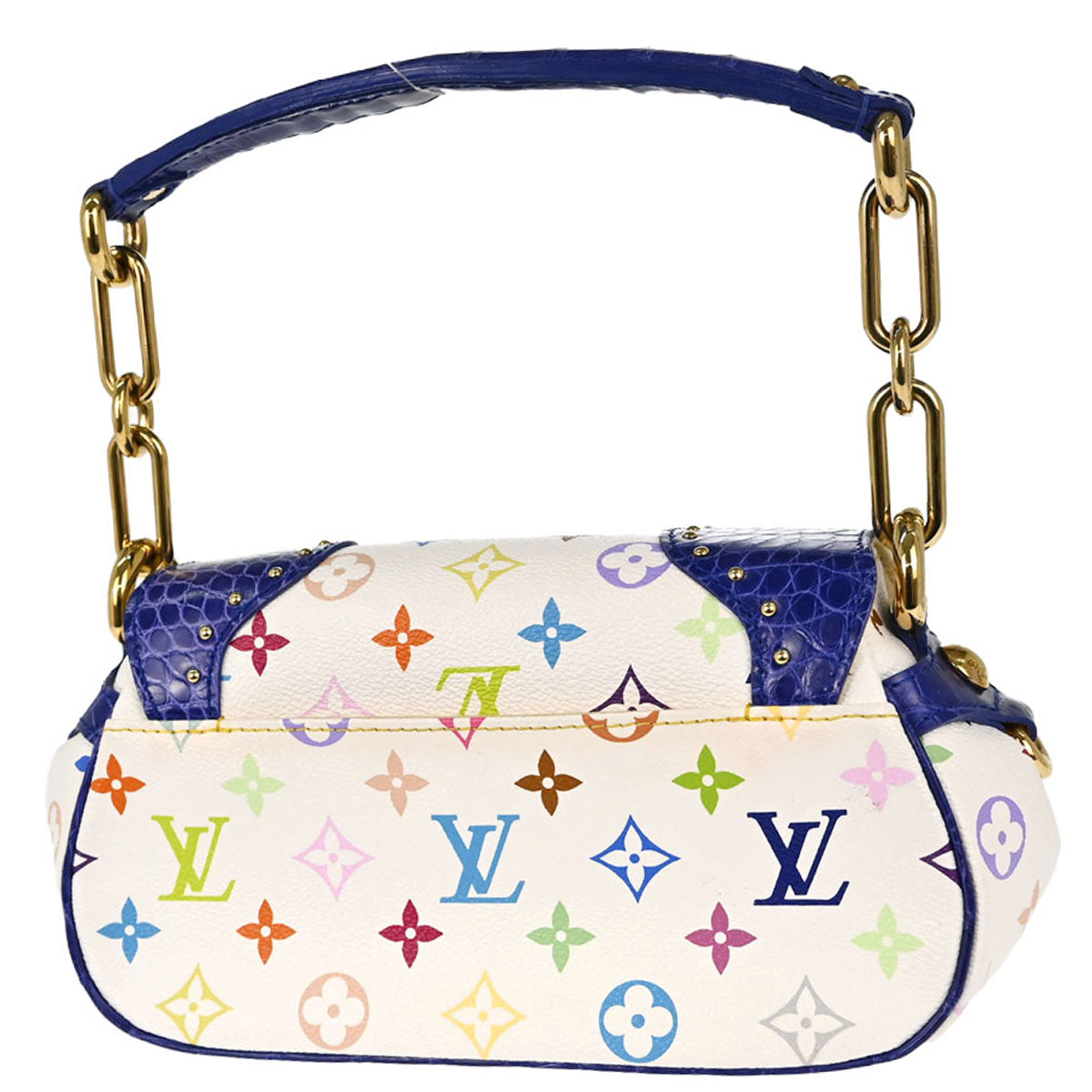 Louis Vuitton * Crocodile Monogram Multicolor Marilyn Handbag