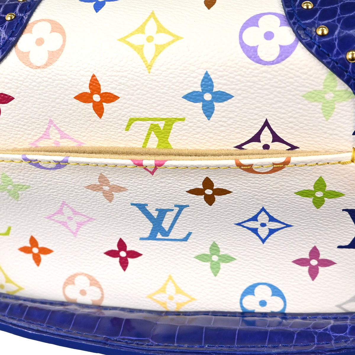 Louis Vuitton * Crocodile Monogram Multicolor Marilyn Handbag