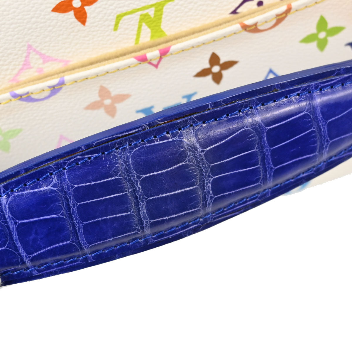 Louis Vuitton * Crocodile Monogram Multicolor Marilyn Handbag