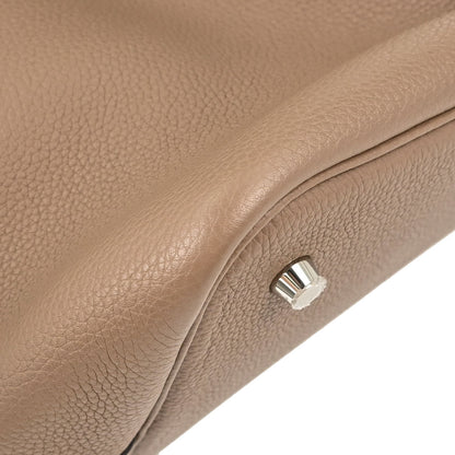 Hermes Beige de Weimar Taurillon Picotin Lock 22 MM Handbag