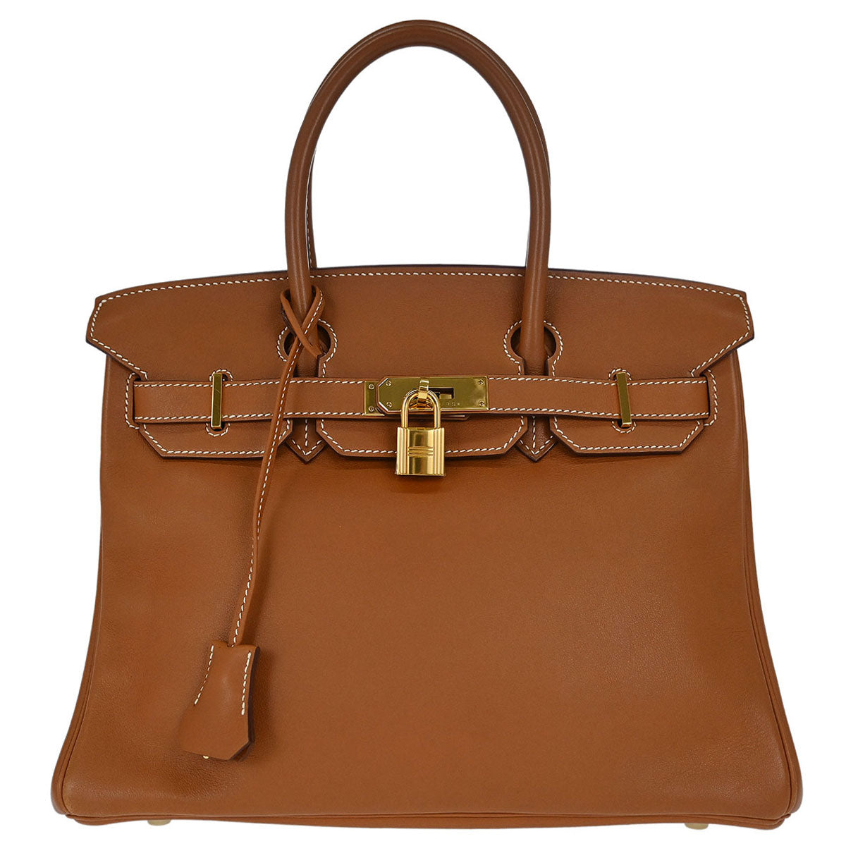 Hermes Gold Swift Birkin 30 Handbag