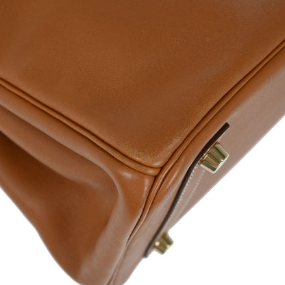 Hermes Gold Swift Birkin 30 Handbag