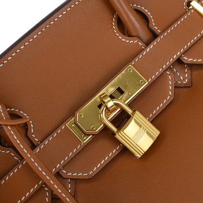 Hermes Gold Swift Birkin 30 Handbag