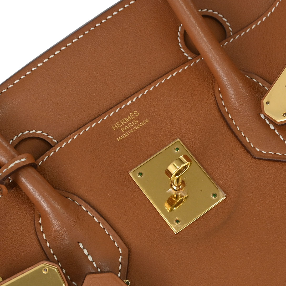 Hermes Gold Swift Birkin 30 Handbag