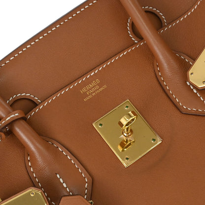 Hermes Gold Swift Birkin 30 Handbag