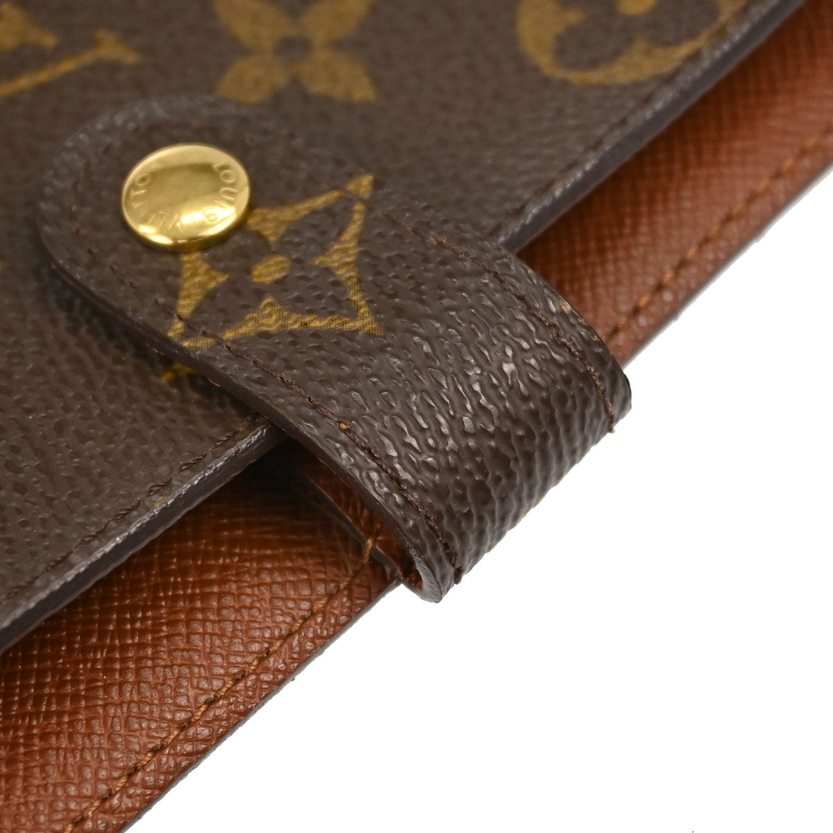 Louis Vuitton Monogram Agenda PM Notebook Cover R20005 Small Good