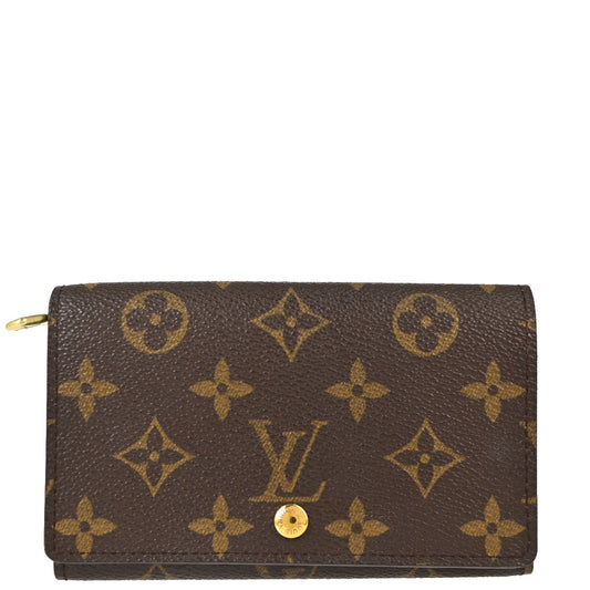 Louis Vuitton Monogram Porte Monnaie Billet Tresor Wallet M61730