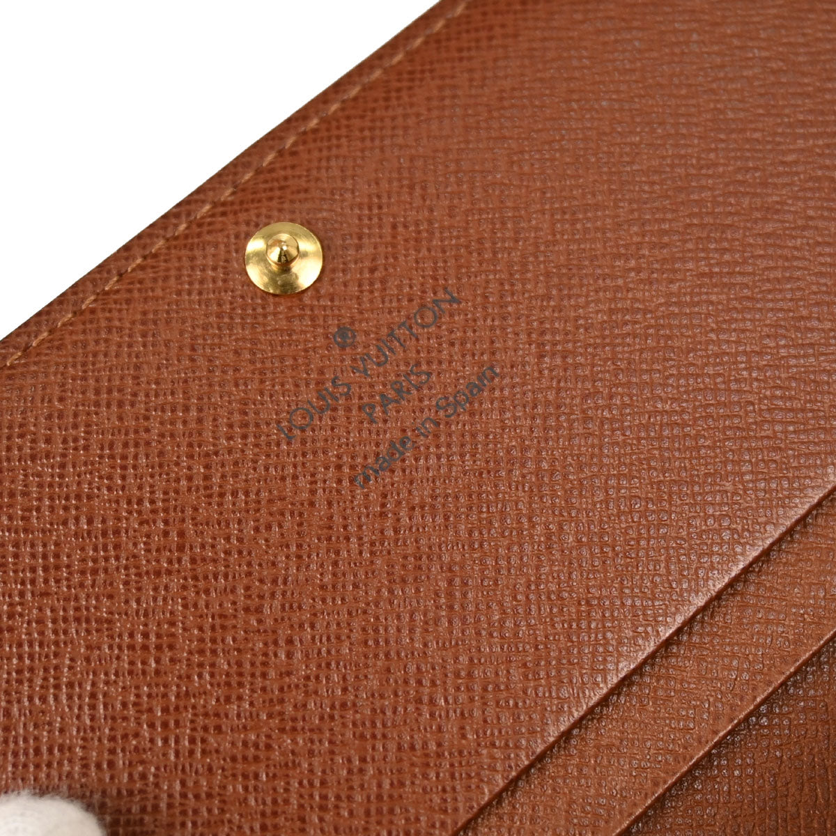 Louis Vuitton Monogram Porte Monnaie Billet Tresor Wallet M61730