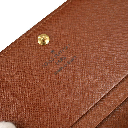 Louis Vuitton Monogram Porte Monnaie Billet Tresor Wallet M61730