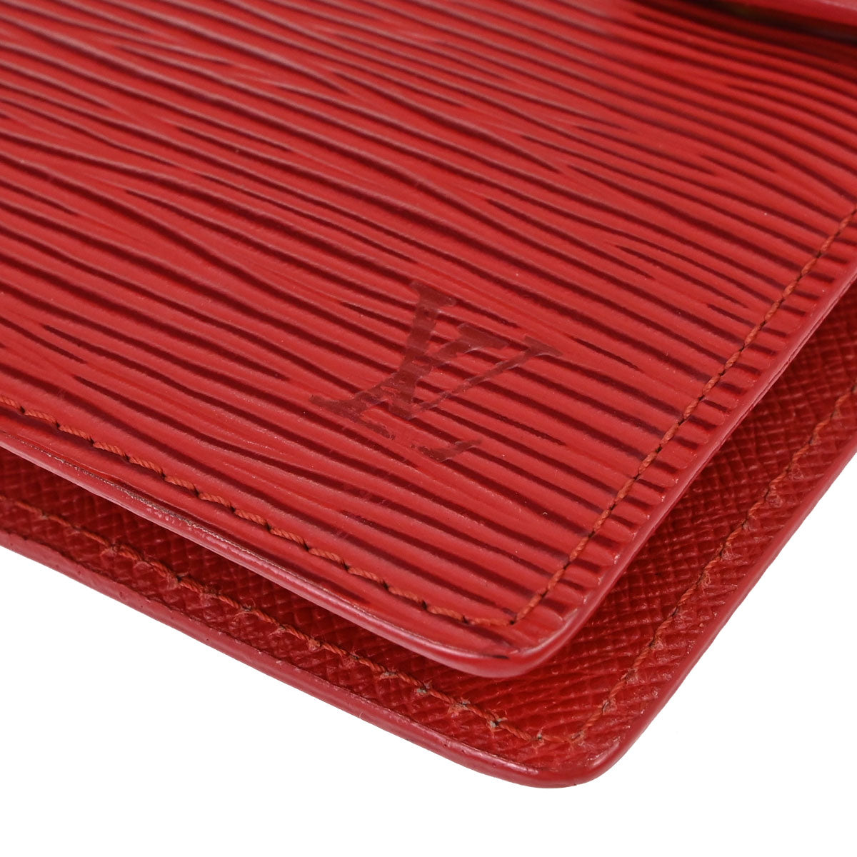 Louis Vuitton Red Epi Agenda PM Notebook Cover R20057 Small Good