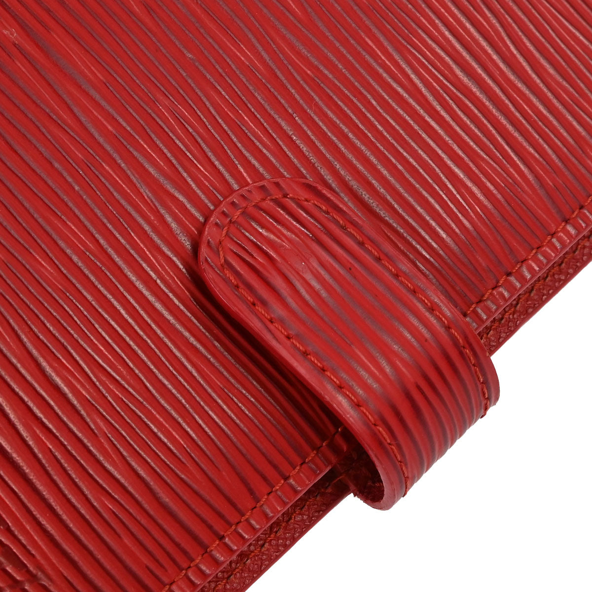 Louis Vuitton Red Epi Agenda PM Notebook Cover R20057 Small Good