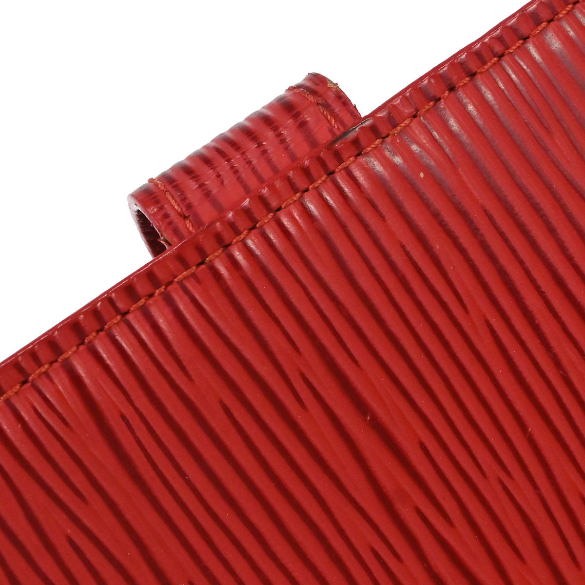 Louis Vuitton Red Epi Agenda PM Notebook Cover R20057 Small Good