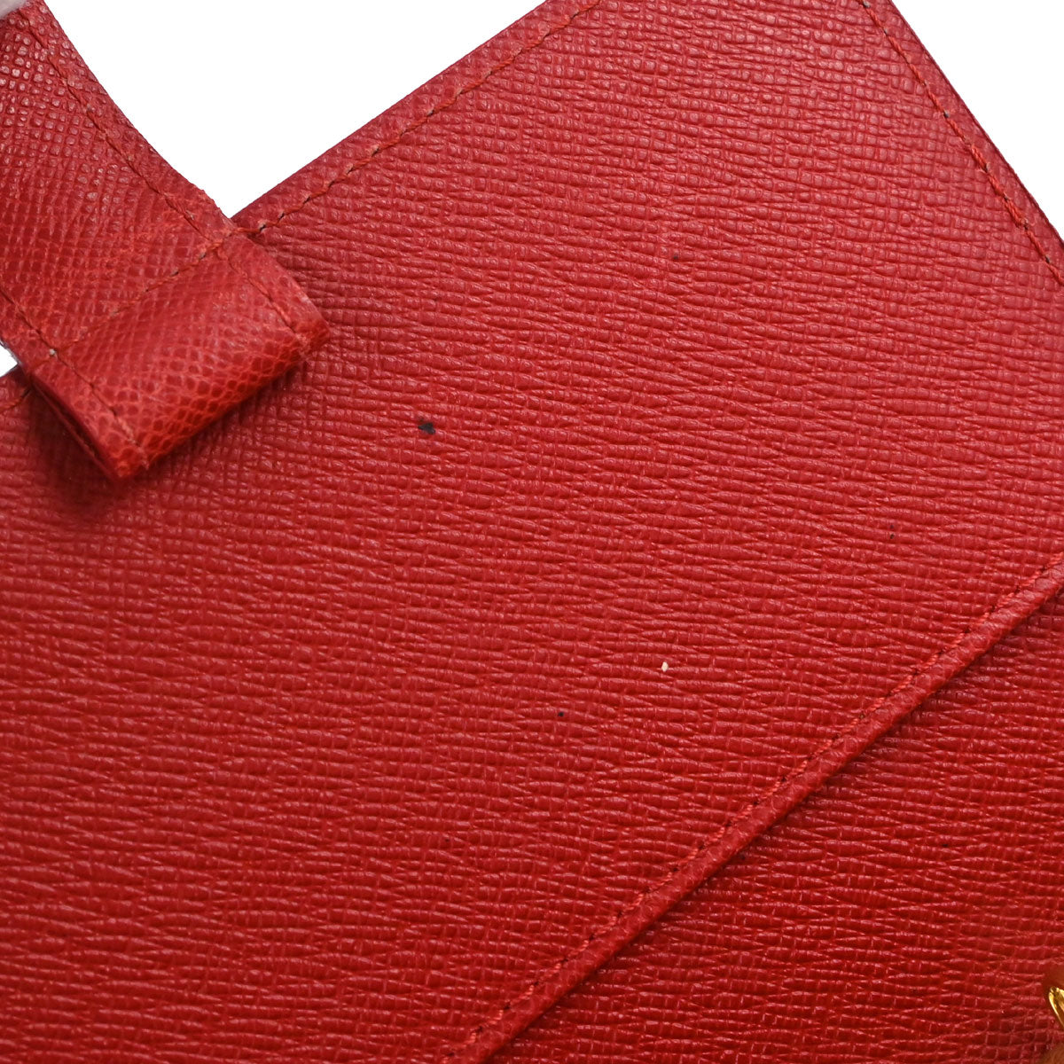 Louis Vuitton Red Epi Agenda PM Notebook Cover R20057 Small Good