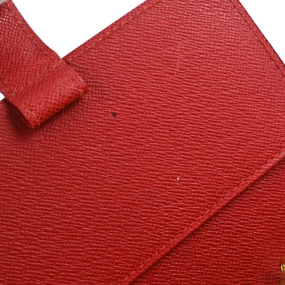Louis Vuitton Red Epi Agenda PM Notebook Cover R20057 Small Good