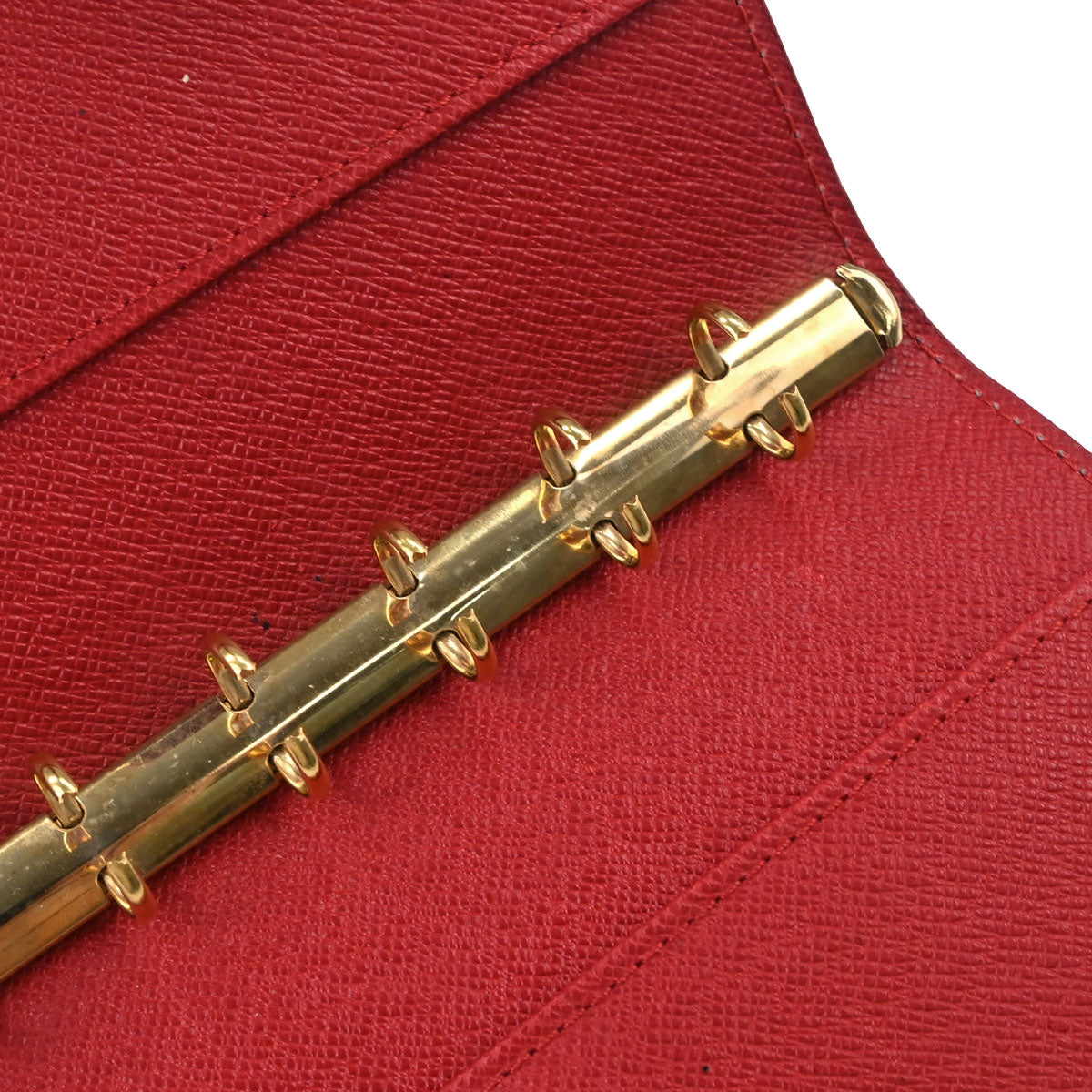 Louis Vuitton Red Epi Agenda PM Notebook Cover R20057 Small Good