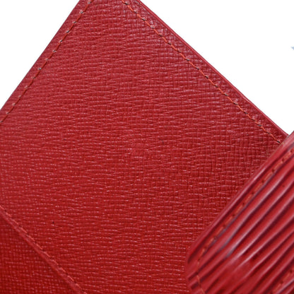 Louis Vuitton Red Epi Agenda PM Notebook Cover R20057 Small Good