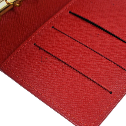 Louis Vuitton Red Epi Agenda PM Notebook Cover R20057 Small Good