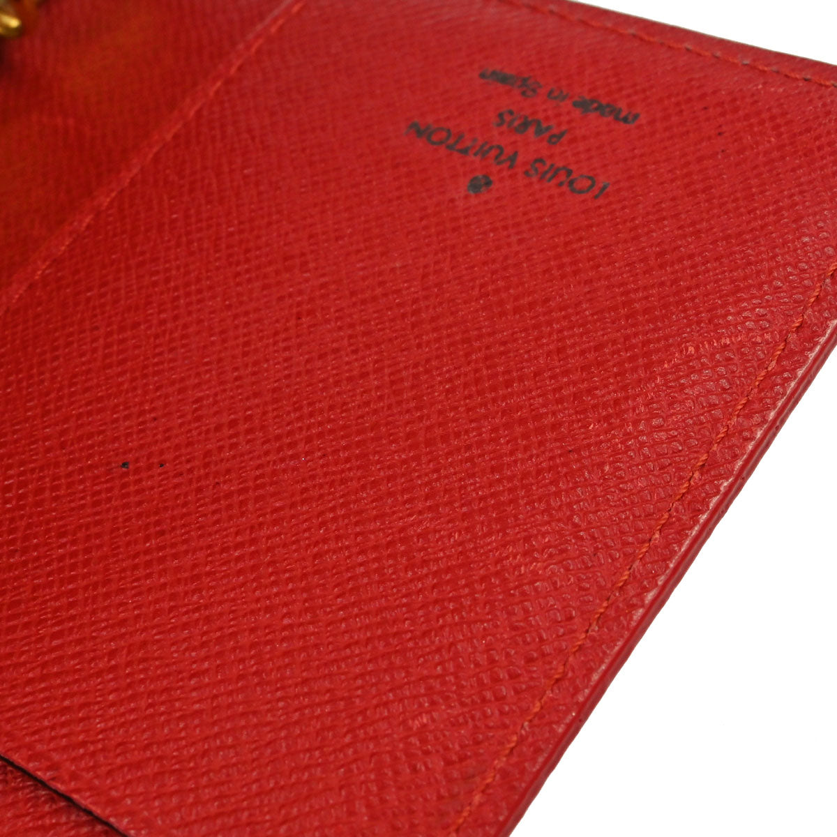Louis Vuitton Red Epi Agenda PM Notebook Cover R20057 Small Good