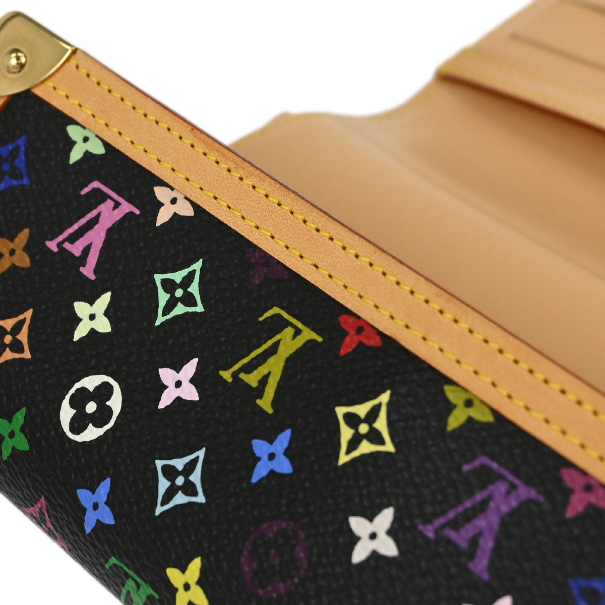Louis Vuitton Multicolor Porte Tresor International Wallet M92658