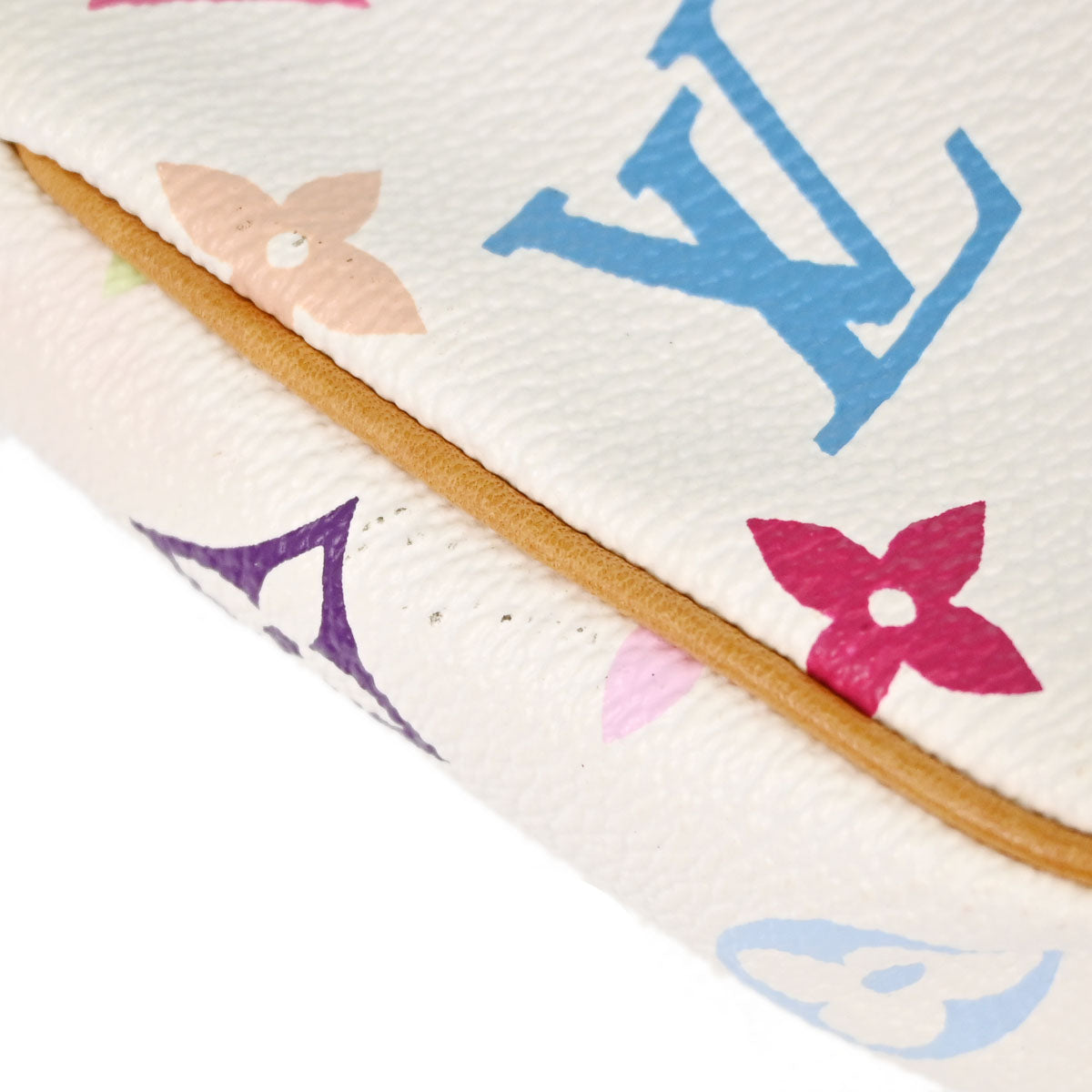 Louis Vuitton White Multicolor Pochette Accessoires Bag M92649