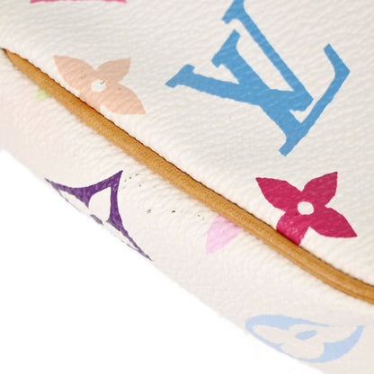 Louis Vuitton White Multicolor Pochette Accessoires Bag M92649