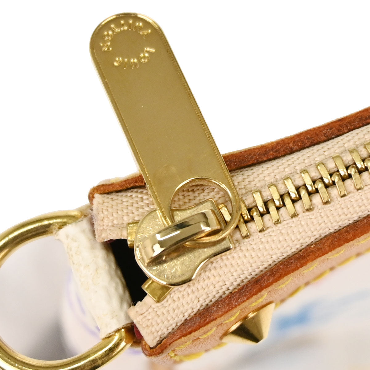 Louis Vuitton White Multicolor Pochette Accessoires Bag M92649