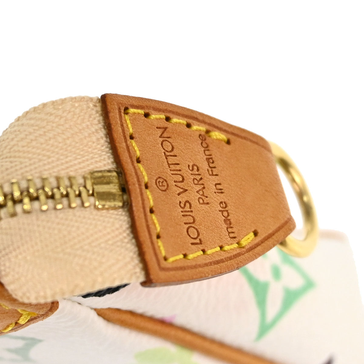 Louis Vuitton White Multicolor Pochette Accessoires Bag M92649