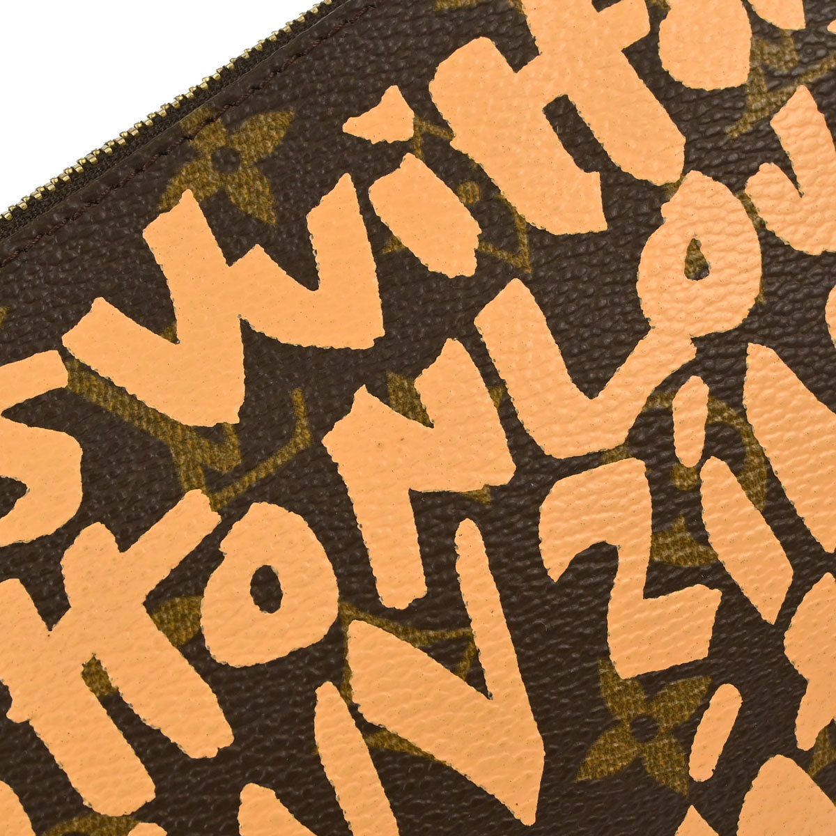 Louis Vuitton Beige Graffiti Pochette Accessoires Handbag M92193