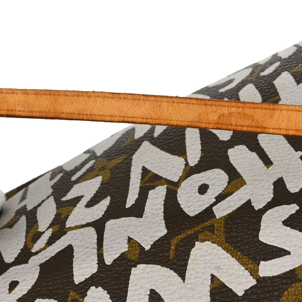 Louis Vuitton White Graffiti Pochette Accessoires Handbag M92192