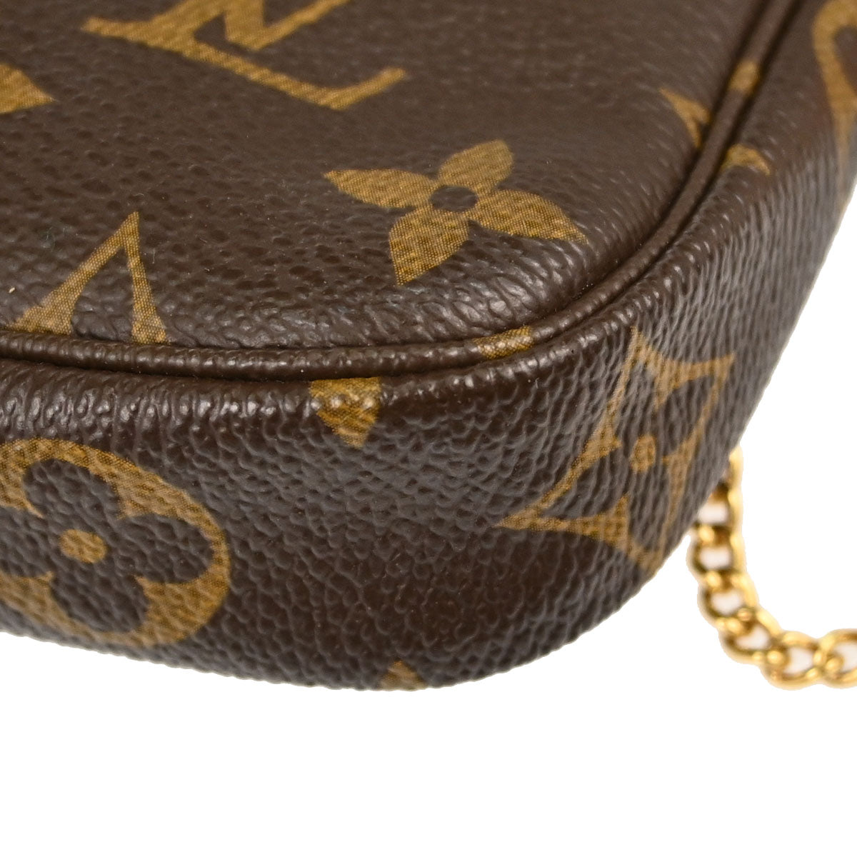 Louis Vuitton Monogram Mini Pochette Accessoires Handbag M58009