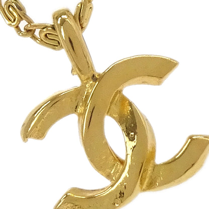 Chanel Gold CC Pendant Necklace 1982