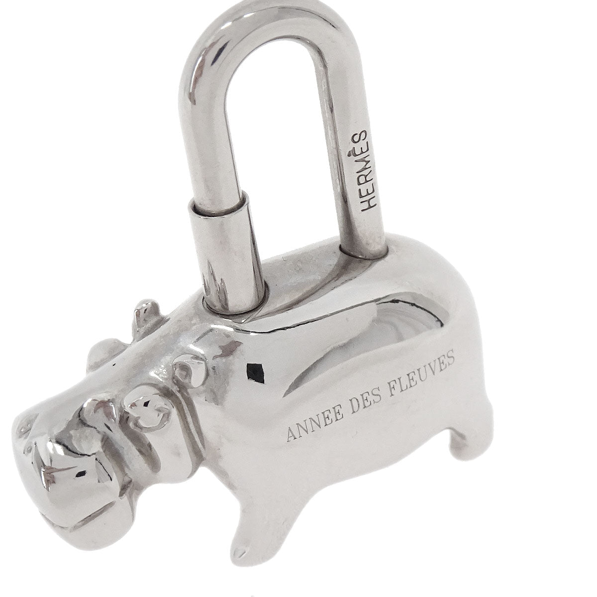 Hermes 2005 Annee Des Fleuves Cadena Silver Small Good