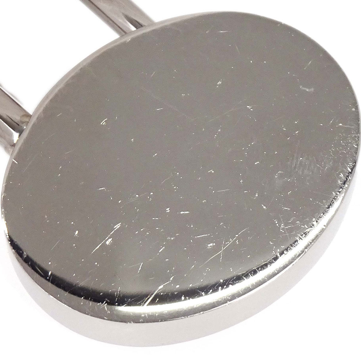Hermes 2003 Mediterranean Cadena Padlock Silver Small Good