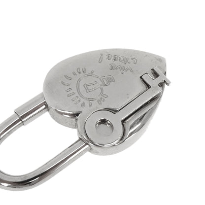 Hermes Annee De La Fantaisie Cadena Padlock Bag Charm Silver Small Good
