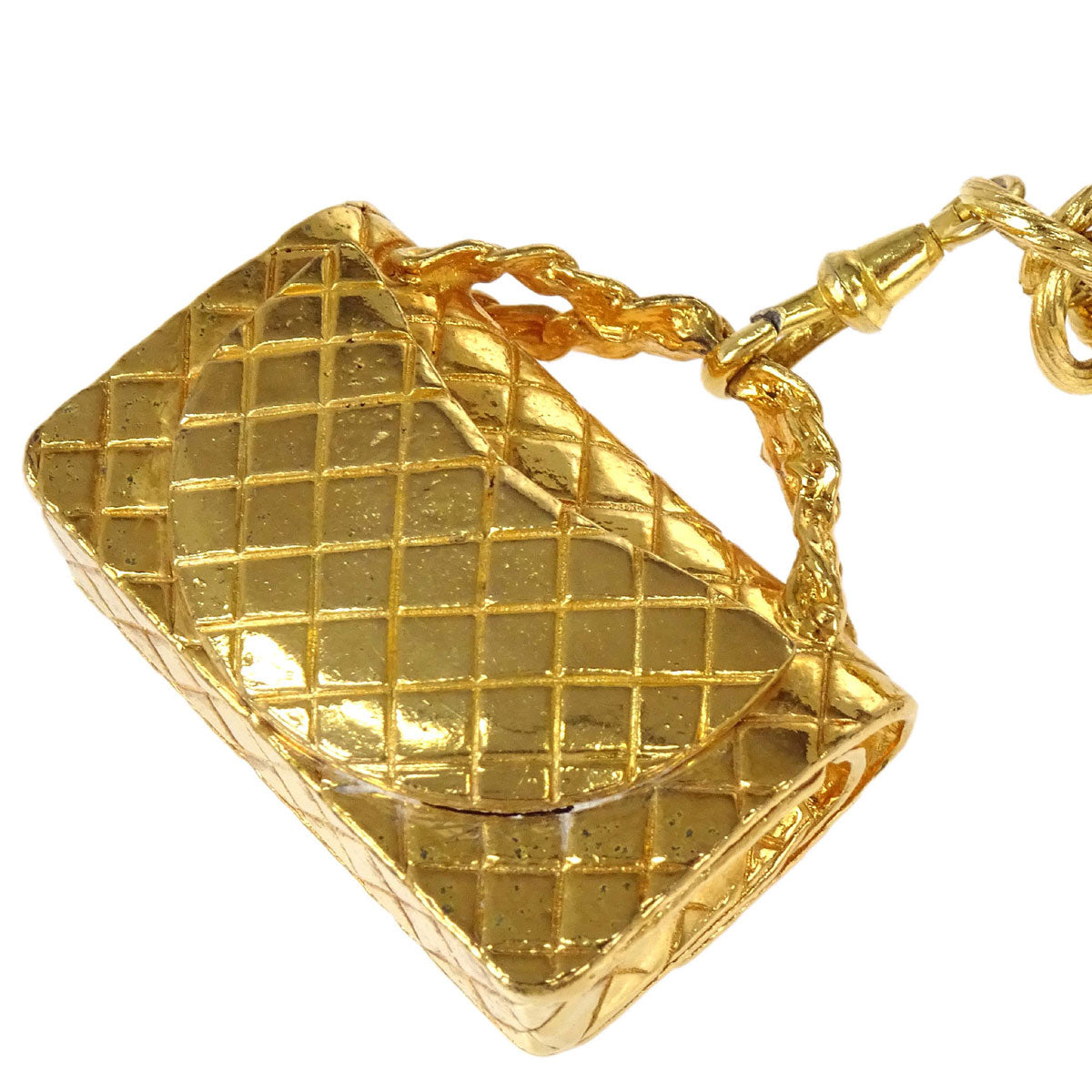 Chanel Gold Icon Charm Necklace
