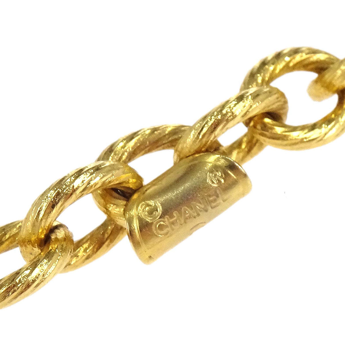 Chanel Gold Icon Charm Necklace