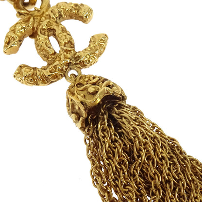 Chanel CC Bracelet Fringe Gold 93A