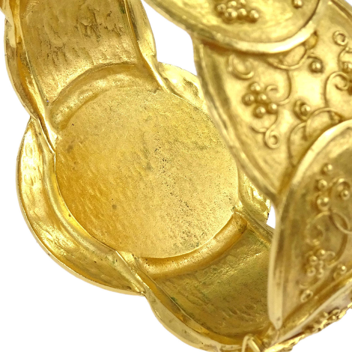 Chanel Gold Medallion CC Bangle Accessories 96A