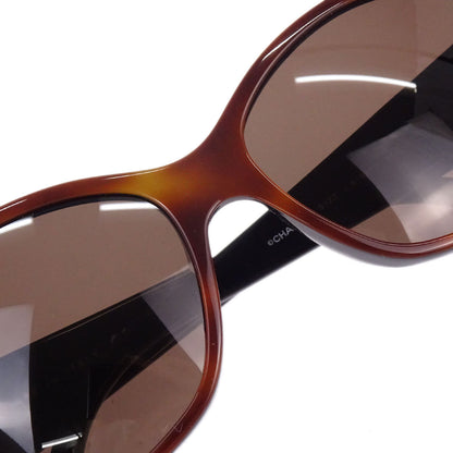 Chanel Sunglasses Eyewear Brown 55□15 135 Small Good