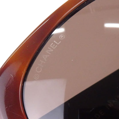 Chanel Sunglasses Eyewear Brown 55□15 135 Small Good